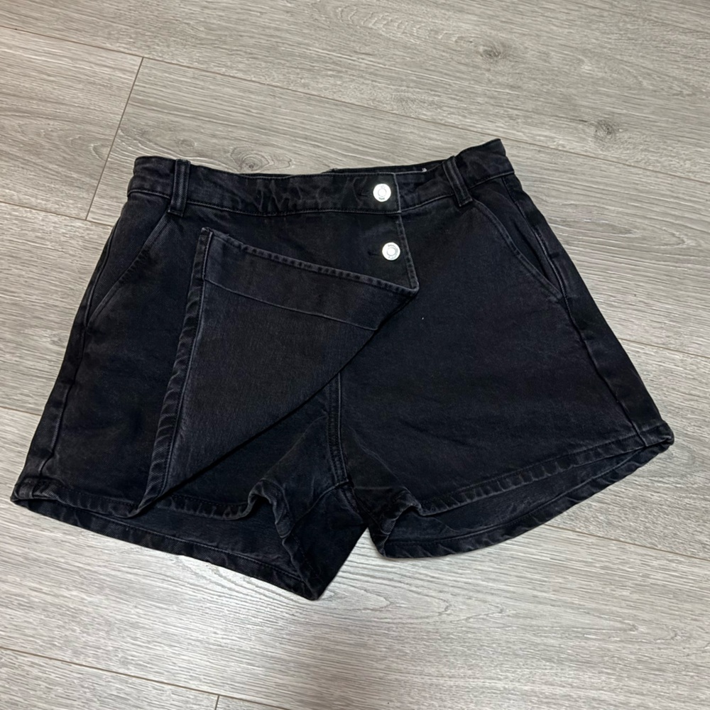 Zara High Waist Black Skirt - Picture 2 of 5